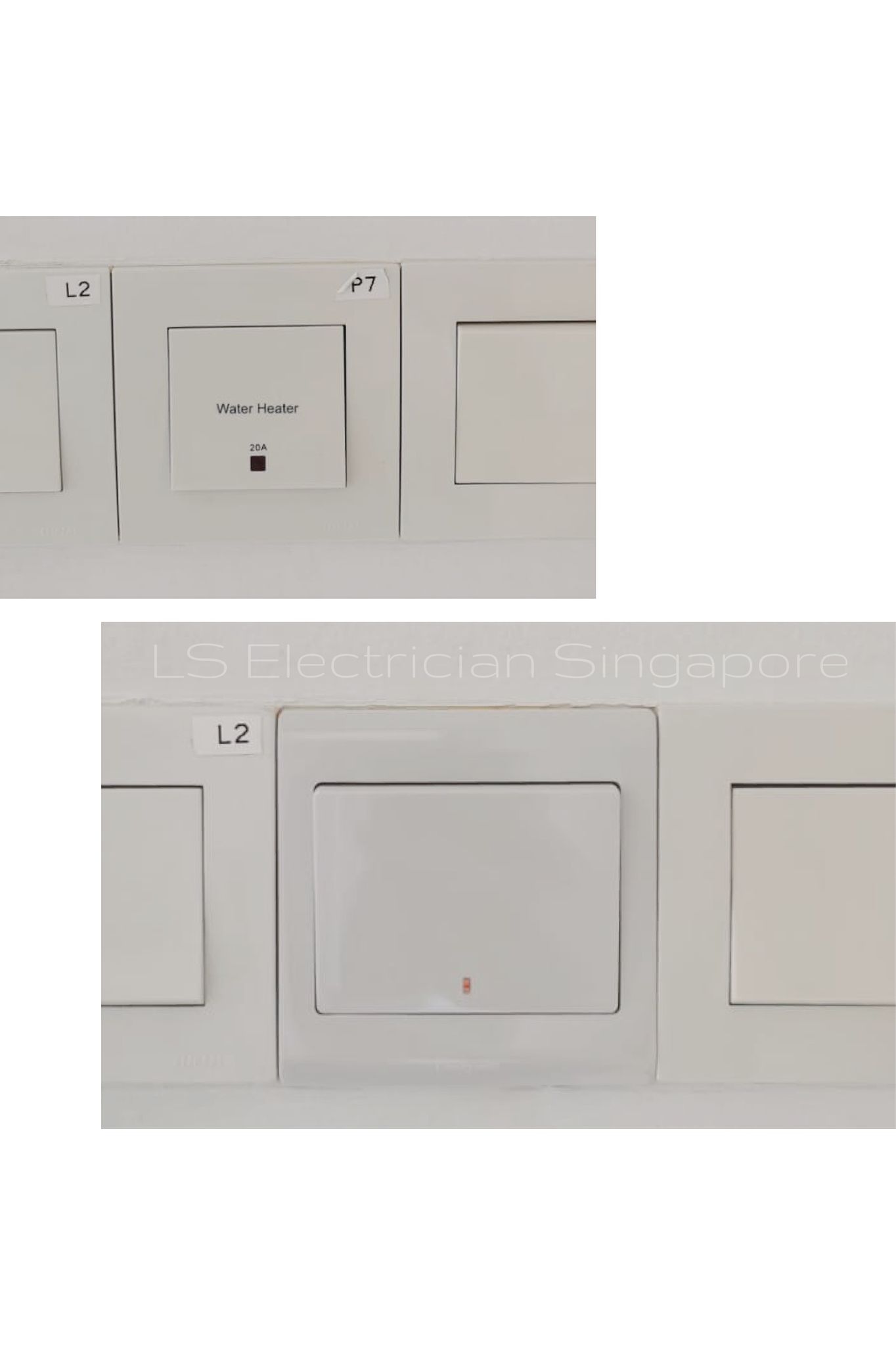 Supply And Replace Water Heater Switch