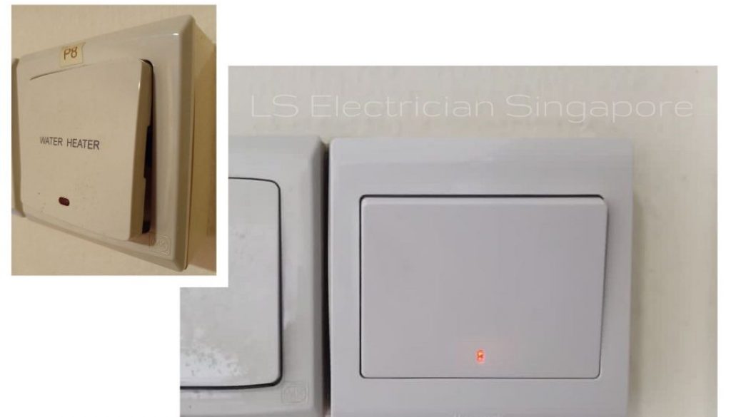 Supply And Replace Water Heater Switch