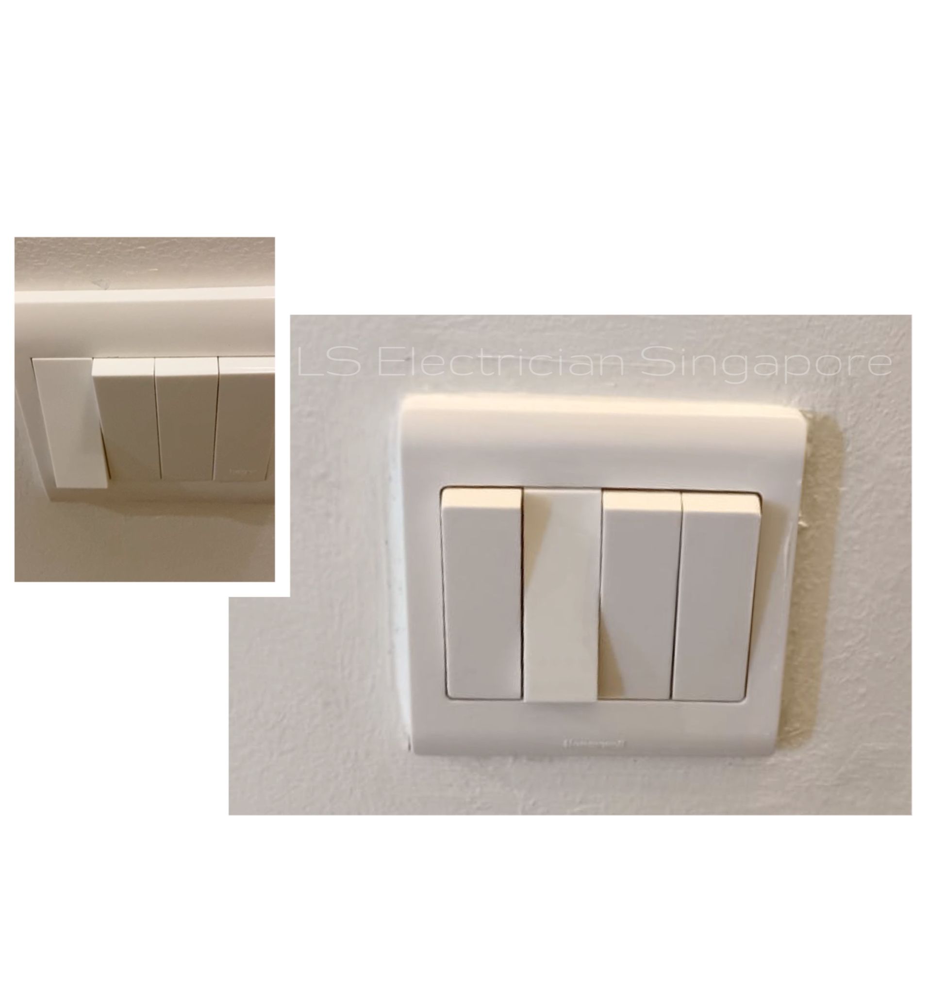Supply And Replace 4 Gang Switch