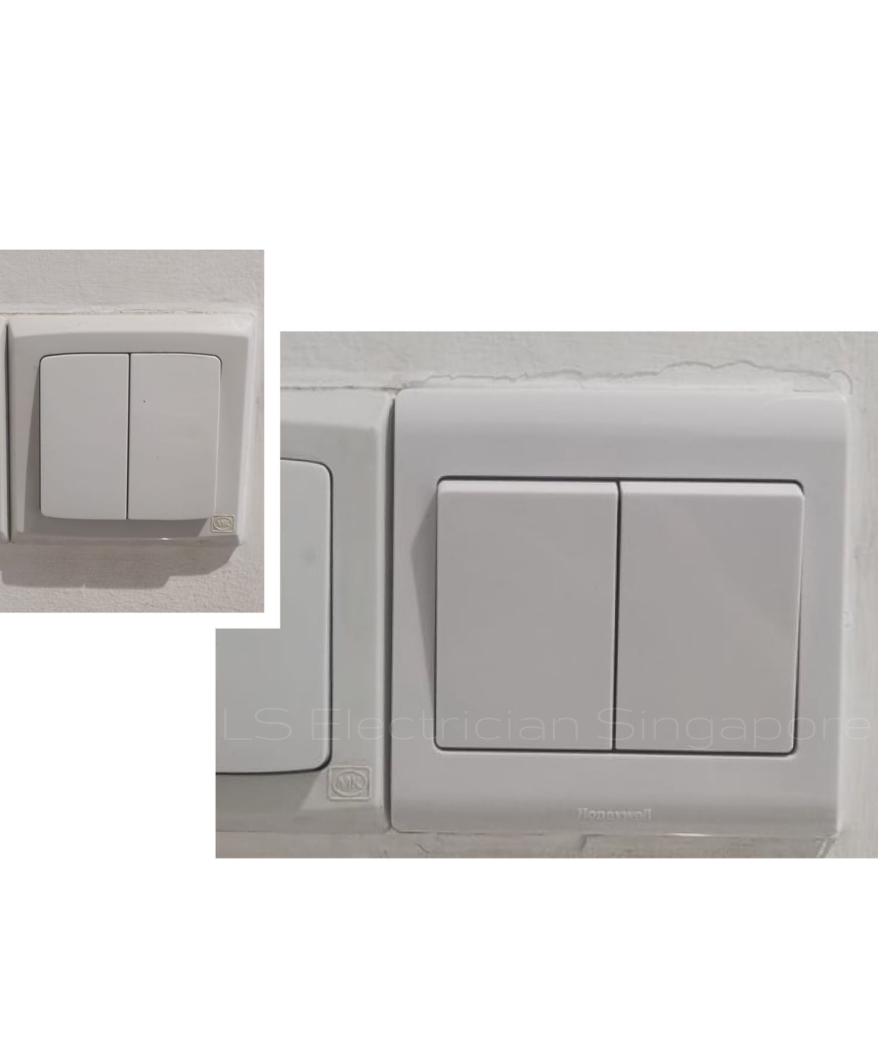 Supply And Replace 2 Gang Switch