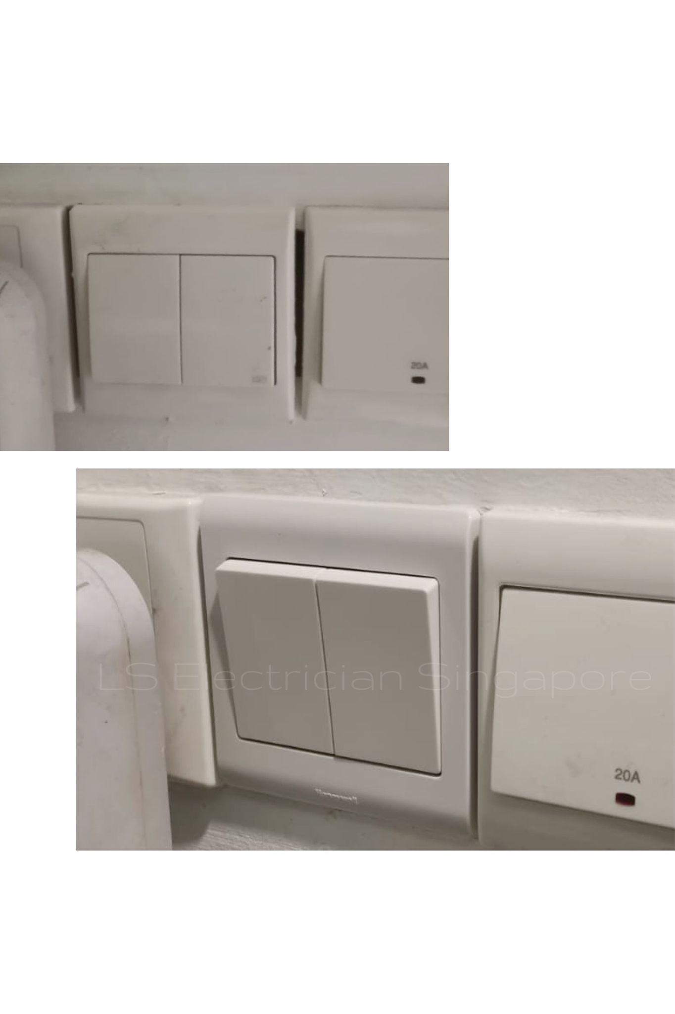 Supply And Replace 2 Gang Switch Supply And Replace 2 Gang Switch