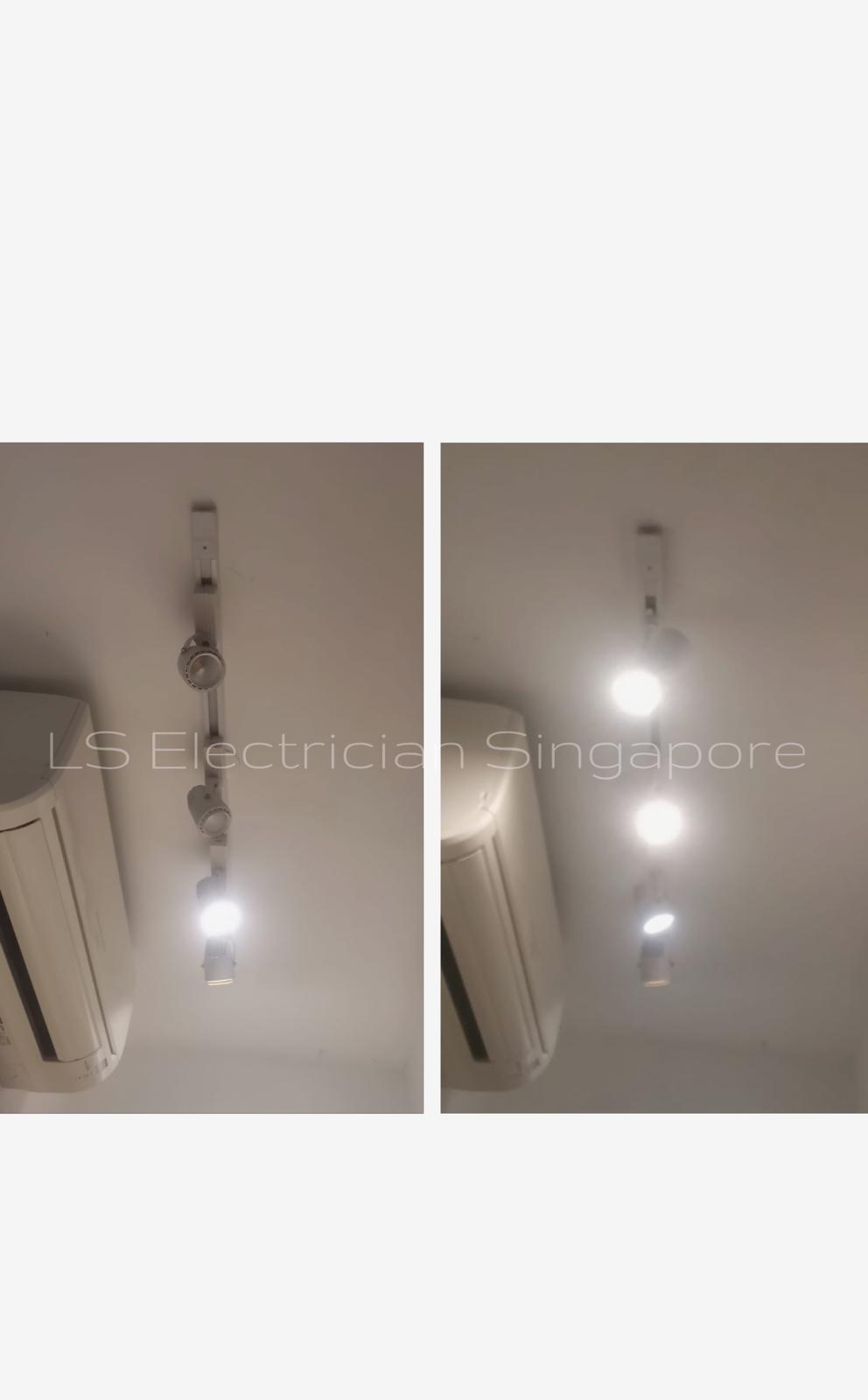 Supply And Replace Track Light